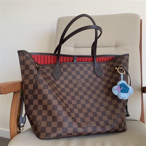 louis vuitton neverfull bag charms|louis vuitton neverfull bag review.